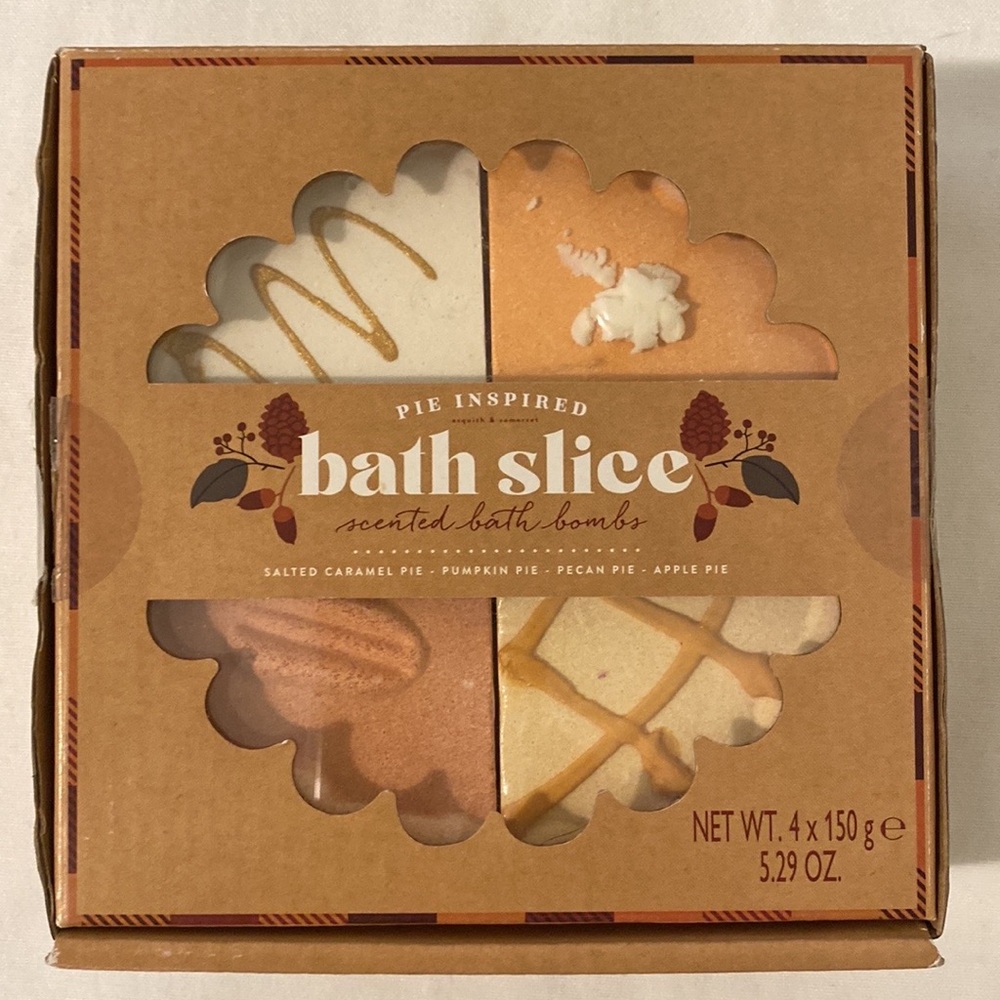 New In Box: Bath Slice Pie Inspired Scented Bath Bombs - Picture 1 of 3